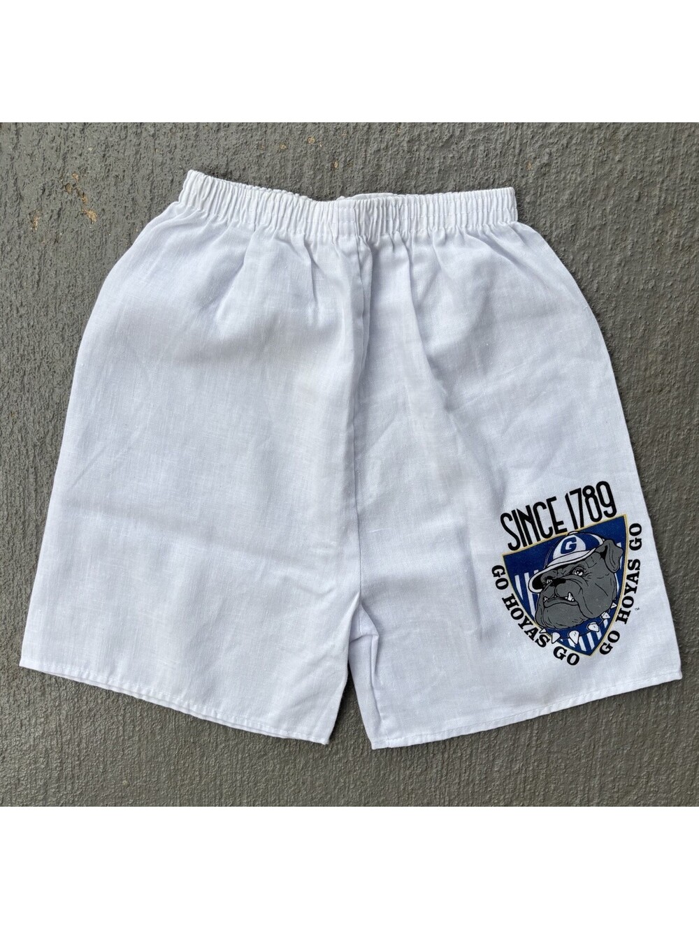 Vintage 90s Georgetown University Hoyas Shorts YOUTH Medium/ Large
